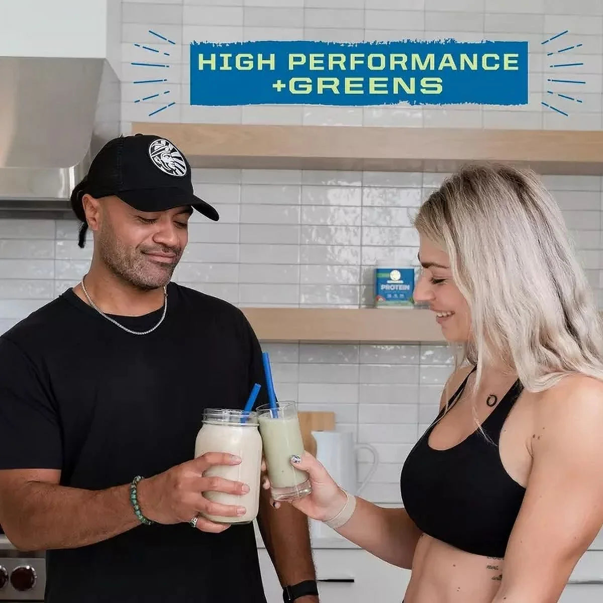 Organic Vegan Protein Powder with Greens, Warrior Blend, Vanilla, 30 Servings