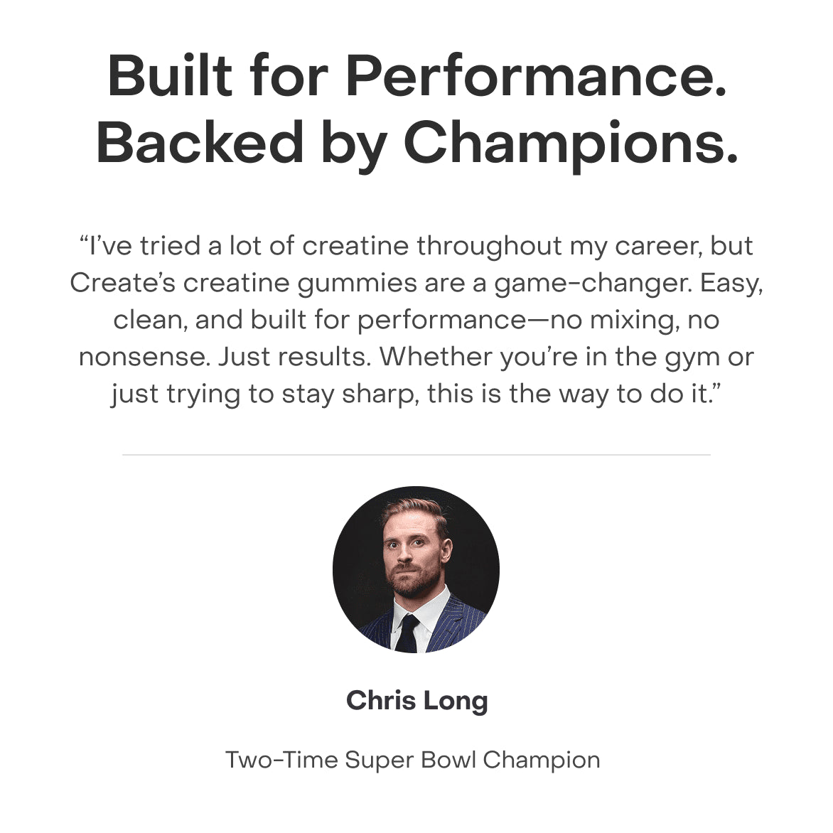 Create Creatine Gummies – 1.5G Creatine Monohydrate per Gummy, Boost Strength & Focus, Orange, 90 Ct